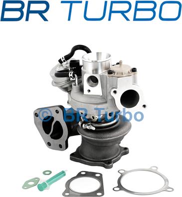 BR Turbo BRTX3566 - Турбина, компрессор autospares.lv