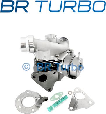 BR Turbo BRTX2817 - Турбина, компрессор autospares.lv