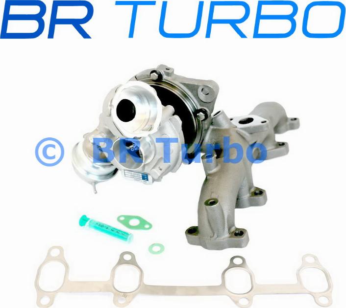 BR Turbo BRTX2823 - Турбина, компрессор autospares.lv