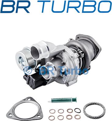 BR Turbo BRTX7547 - Турбина, компрессор autospares.lv