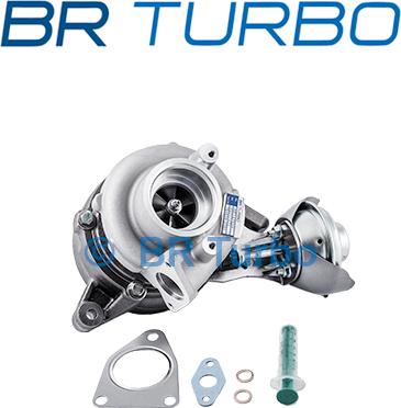 BR Turbo BRTX7559 - Турбина, компрессор autospares.lv