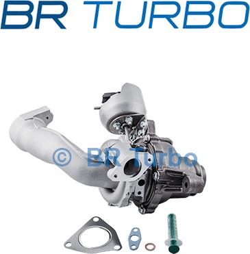 BR Turbo BRTX7555 - Турбина, компрессор autospares.lv