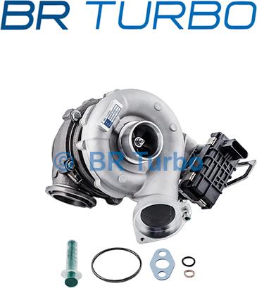 BR Turbo BRTX7552 - Турбина, компрессор autospares.lv