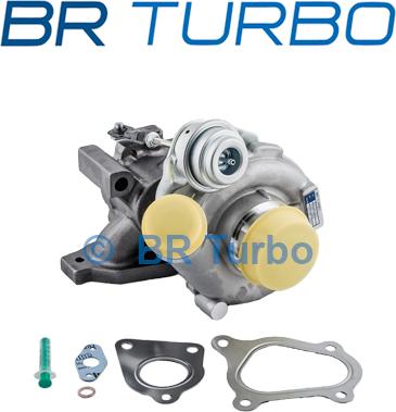 BR Turbo BRTX7557 - Турбина, компрессор autospares.lv