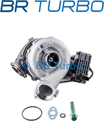 BR Turbo BRTX7564 - Турбина, компрессор autospares.lv