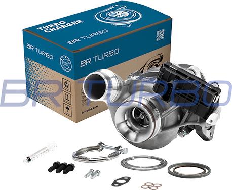 BR Turbo BRTX7561M - Турбина, компрессор autospares.lv