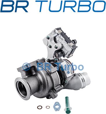 BR Turbo BRTX7561 - Турбина, компрессор autospares.lv