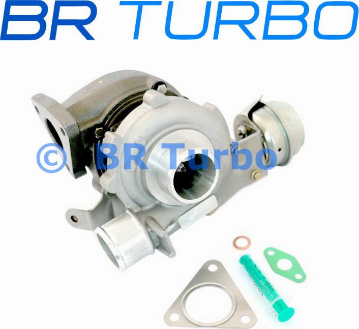 BR Turbo BRTX7509 - Турбина, компрессор autospares.lv