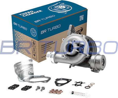 BR Turbo BRTX7515M - Турбина, компрессор autospares.lv