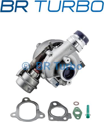 BR Turbo BRTX7515 - Турбина, компрессор autospares.lv