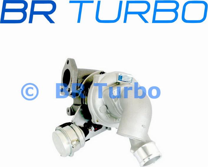 BR Turbo BRTX7516 - Турбина, компрессор autospares.lv