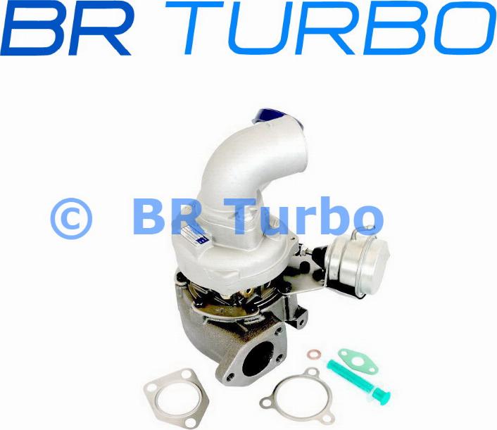 BR Turbo BRTX7516 - Турбина, компрессор autospares.lv