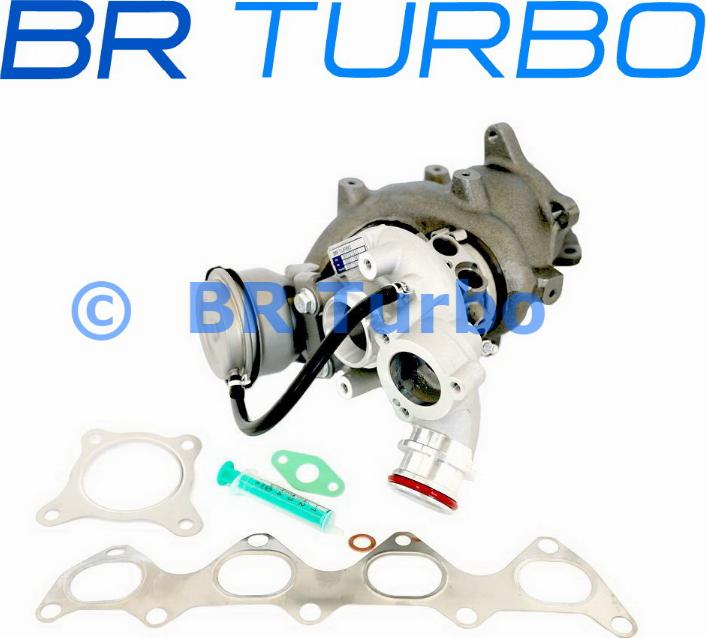 BR Turbo BRTX7511 - Турбина, компрессор autospares.lv