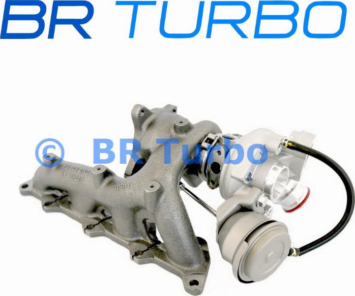 BR Turbo BRTX7511 - Турбина, компрессор autospares.lv