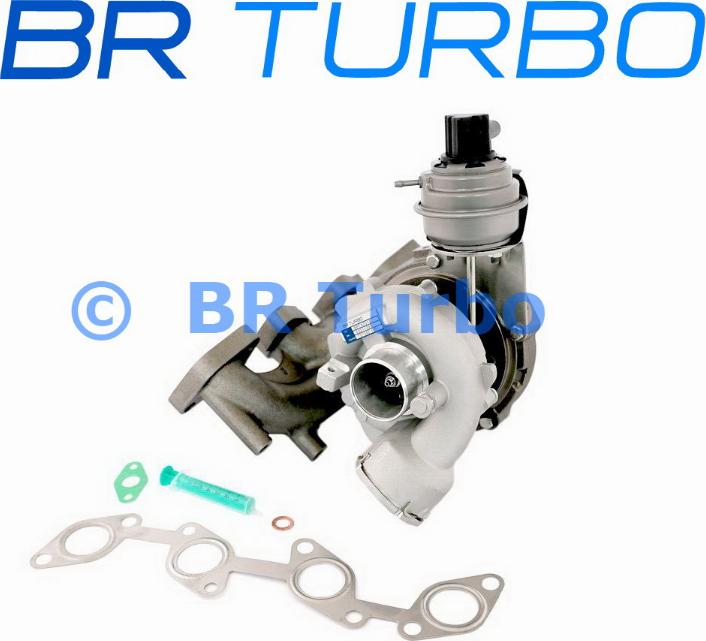 BR Turbo BRTX7518 - Турбина, компрессор autospares.lv