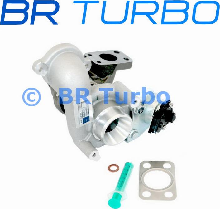BR Turbo BRTX7513 - Турбина, компрессор autospares.lv