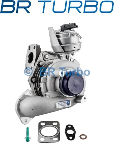 BR Turbo BRTX7517 - Турбина, компрессор autospares.lv