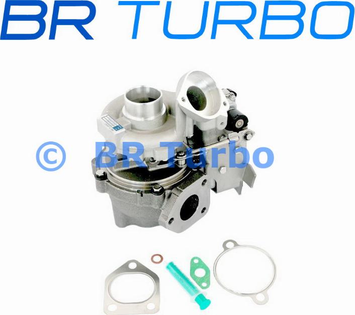 BR Turbo BRTX7521 - Турбина, компрессор autospares.lv