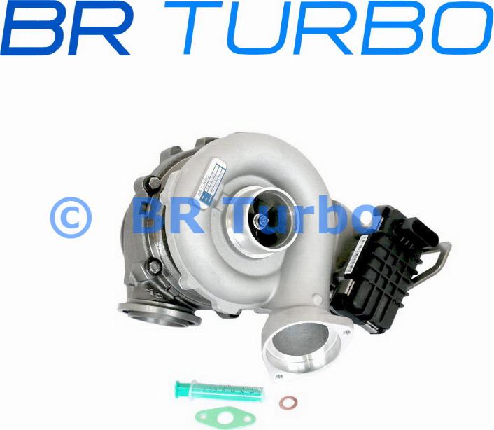 BR Turbo BRTX7522 - Турбина, компрессор autospares.lv