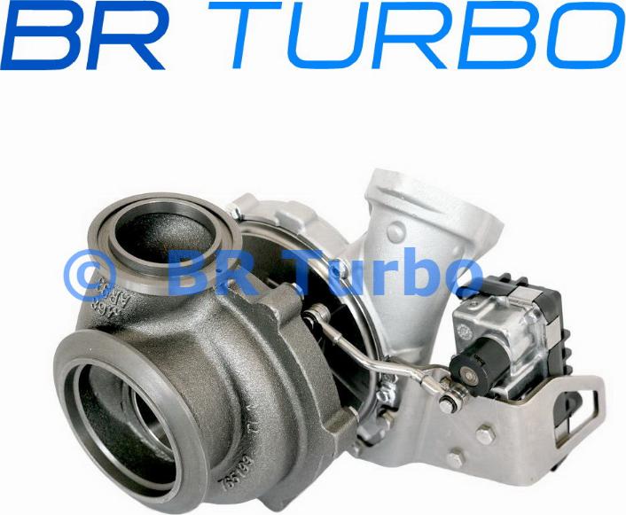 BR Turbo BRTX7522 - Турбина, компрессор autospares.lv