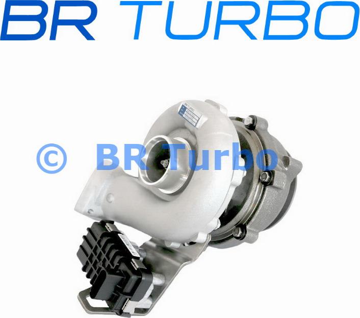 BR Turbo BRTX7522 - Турбина, компрессор autospares.lv