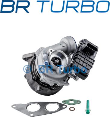 BR Turbo BRTX7527 - Турбина, компрессор autospares.lv