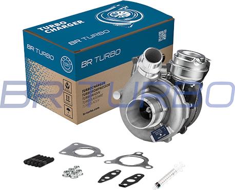 BR Turbo BRTX7843 - Турбина, компрессор autospares.lv