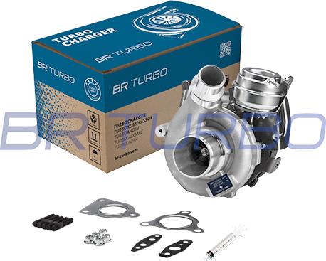 BR Turbo BRTX7854 - Турбина, компрессор autospares.lv