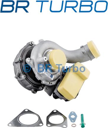 BR Turbo BRTX7858 - Турбина, компрессор autospares.lv