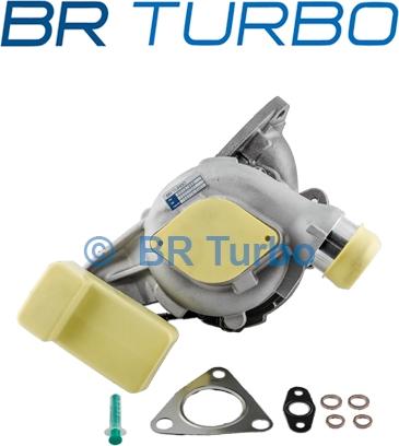 BR Turbo BRTX7868 - Турбина, компрессор autospares.lv