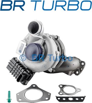 BR Turbo BRTX7882 - Турбина, компрессор autospares.lv