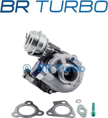 BR Turbo BRTX7829 - Турбина, компрессор autospares.lv