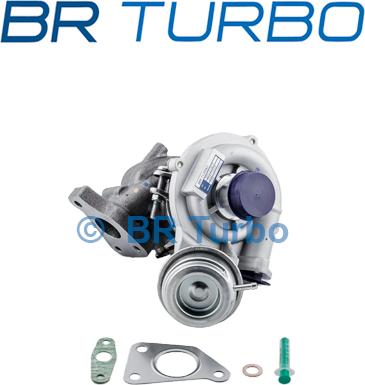 BR Turbo BRTX7877 - Турбина, компрессор autospares.lv