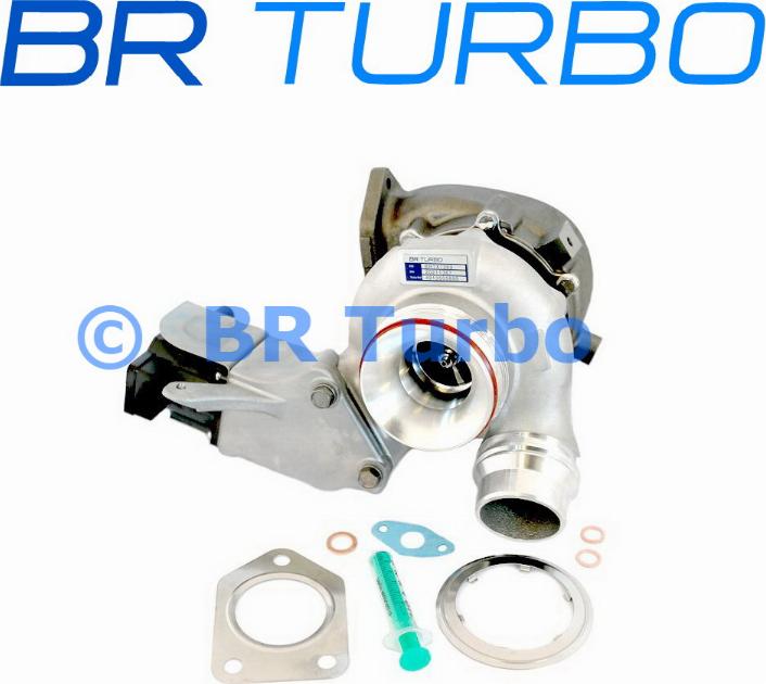 BR Turbo BRTX7369 - Турбина, компрессор autospares.lv