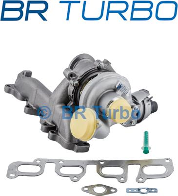 BR Turbo BRTX7365 - Турбина, компрессор autospares.lv