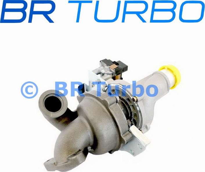 BR Turbo BRTX7366 - Турбина, компрессор autospares.lv