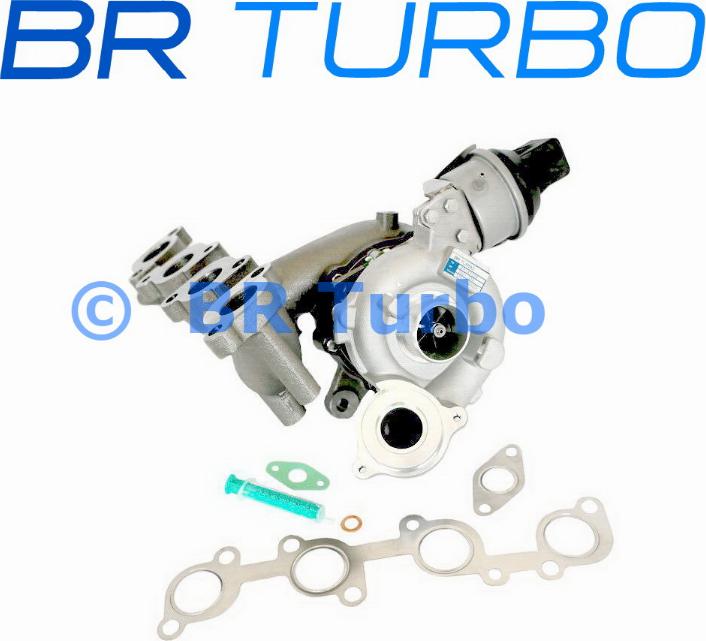 BR Turbo BRTX7326 - Турбина, компрессор autospares.lv