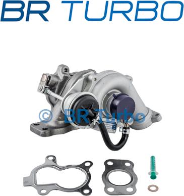 BR Turbo BRTX7757 - Турбина, компрессор autospares.lv