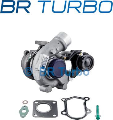 BR Turbo BRTX7710 - Турбина, компрессор autospares.lv