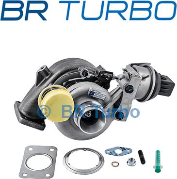 BR Turbo BRTX7718 - Турбина, компрессор autospares.lv