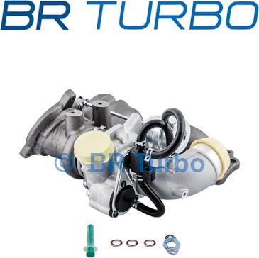 BR Turbo BRTX7730 - Турбина, компрессор autospares.lv