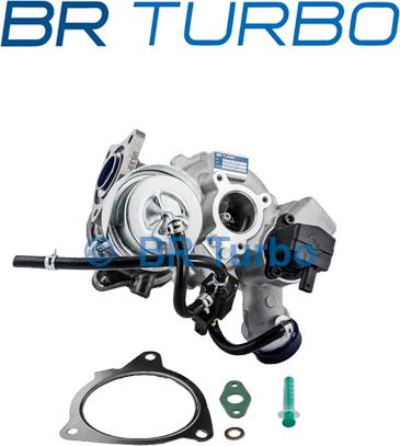 BR Turbo BRTX7778 - Турбина, компрессор autospares.lv