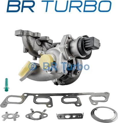 BR Turbo BRTX7777 - Турбина, компрессор autospares.lv