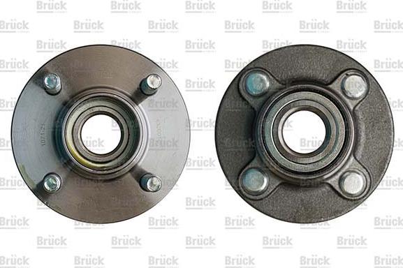 BRÜCK GERMANY 4320050Y02 - Ступица колеса, поворотный кулак autospares.lv