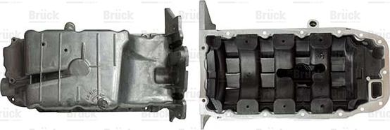 BRÜCK GERMANY 55566404 - Масляный поддон autospares.lv