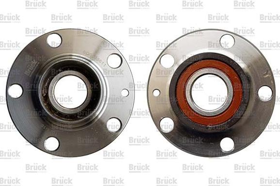 BRÜCK GERMANY 6Q0598611 - Ступица колеса, поворотный кулак autospares.lv