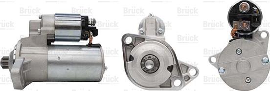 BRÜCK GERMANY 020911023F - Стартер autospares.lv