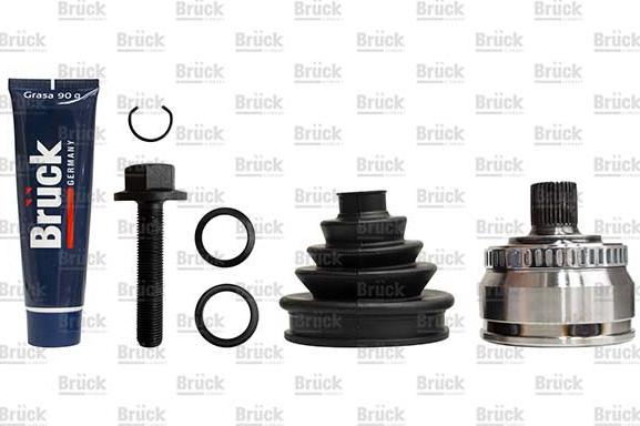 BRÜCK GERMANY 3B0498099D-EURO - Шарнир, ШРУС, приводной вал autospares.lv