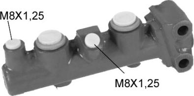 BSF 05033 - Главный тормозной цилиндр autospares.lv