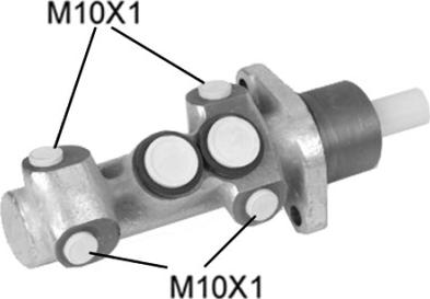 BSF 05349 - Главный тормозной цилиндр autospares.lv